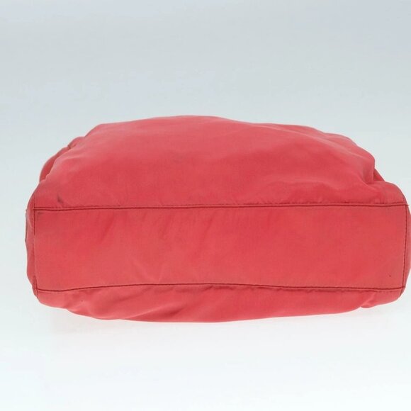 PRADA Hand Bag Nylon Pink Silver Auth ep5695 - Picture 5 of 15